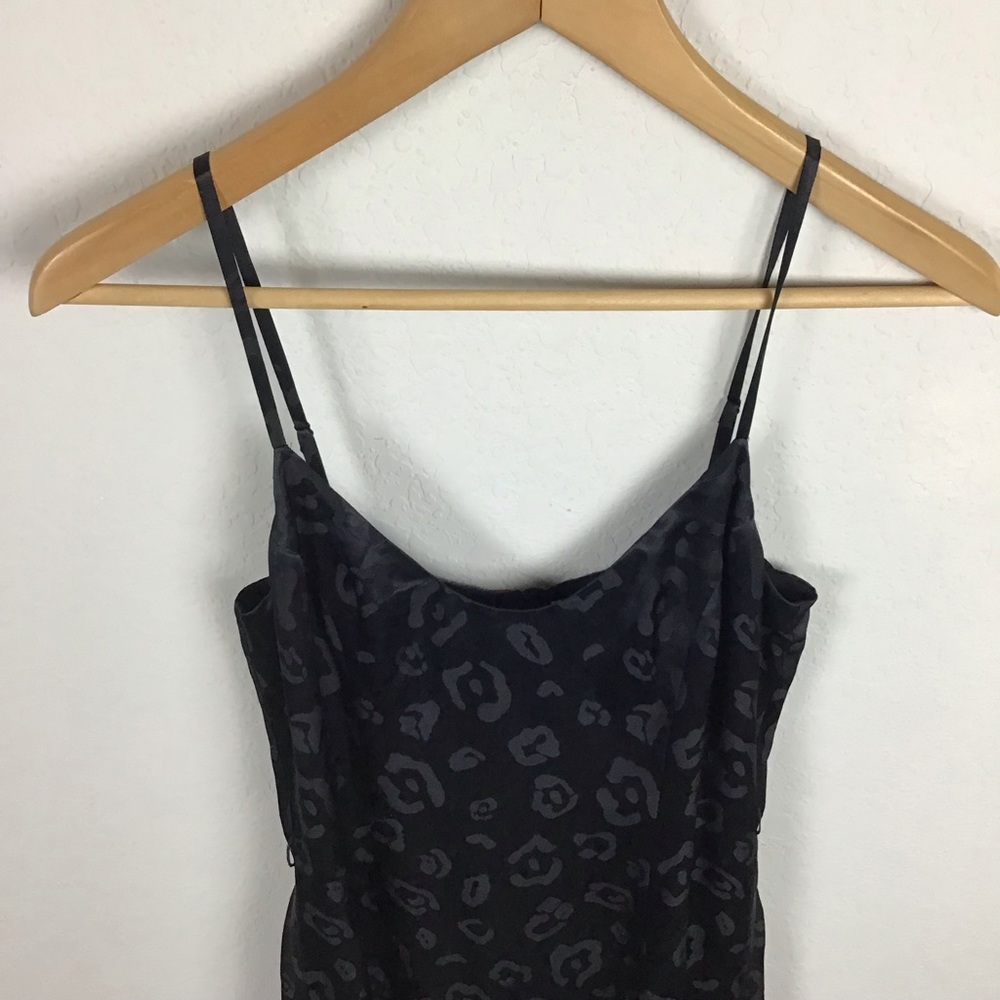 L’agence Dress Shani Silk Leopard Print Maxi Slip - Picture 4 of 10